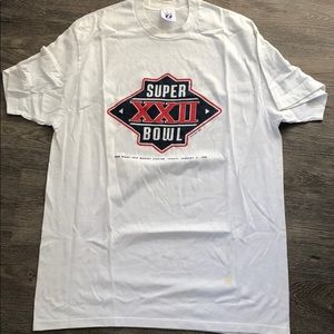 ⭐️ Vintage ⭐️ 1987 super bowl tee